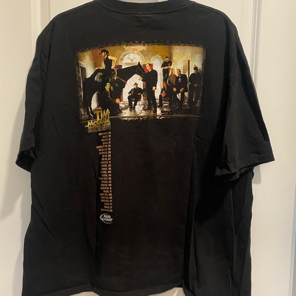 Official Tim McGraw & The Dancehall Doctors Fall 2004 Tour t-shirt - Picture 4 of 7